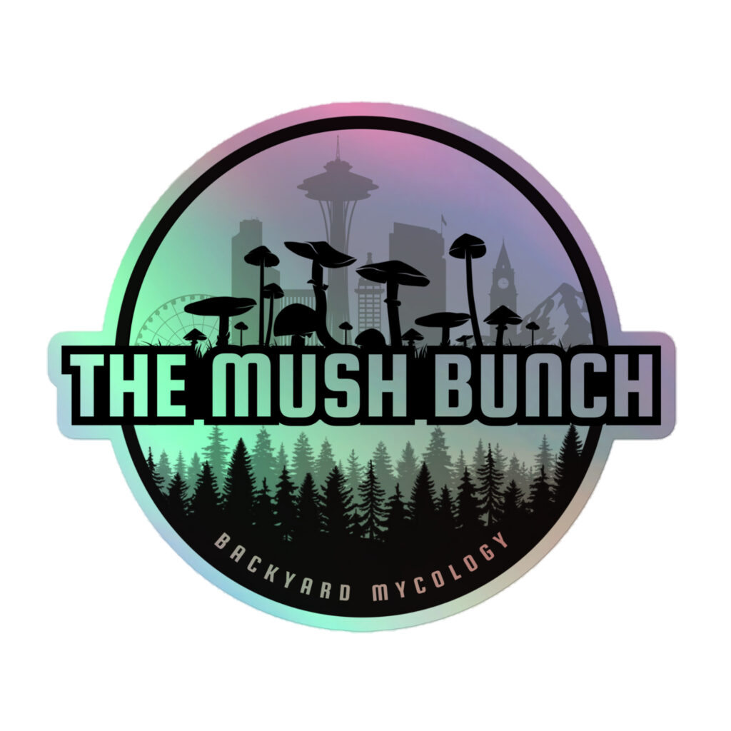 Mush Bunch Holographic stickers